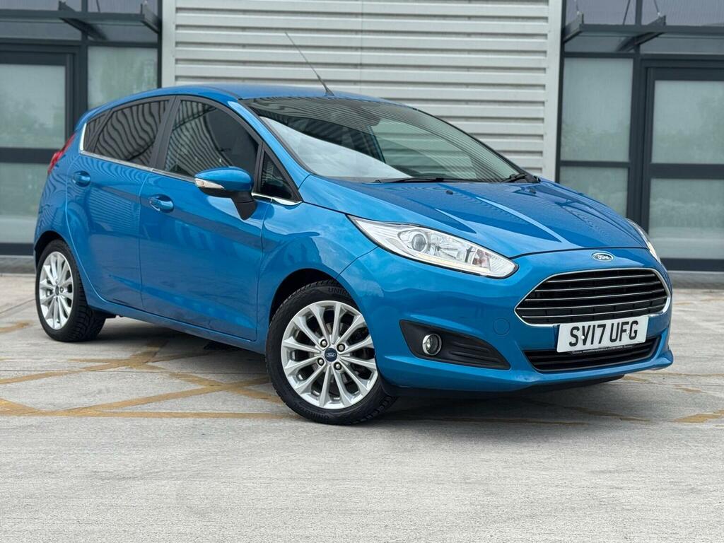 Ford Fiesta Hatchback 1.0T Ecoboost Titanium X Euro 6 Ss Blue