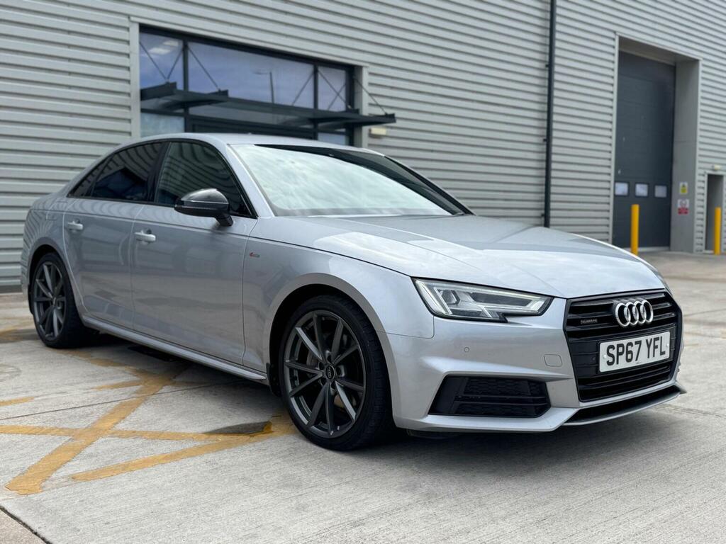 Audi A4 Saloon 2.0 Tdi S Line S Tronic Quattro Euro 6 Ss SP67YFL Silver #5
