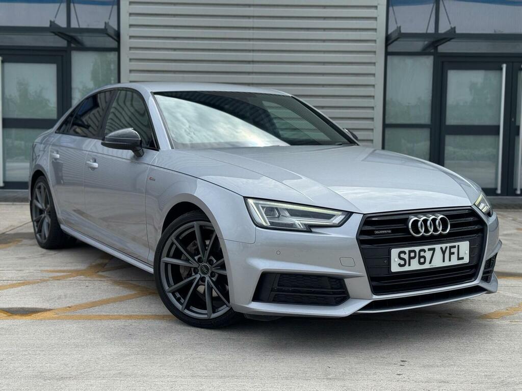 Audi A4 Saloon 2.0 Tdi S Line S Tronic Quattro Euro 6 Ss Silver