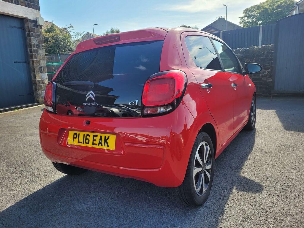 Citroen C1 1.2 Puretech Flair Euro 6 PL16EAK Red #3