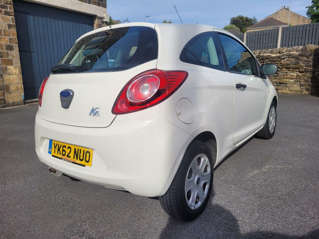 Ford KA 1.2 Studio Euro 5 YK62NUO White #3