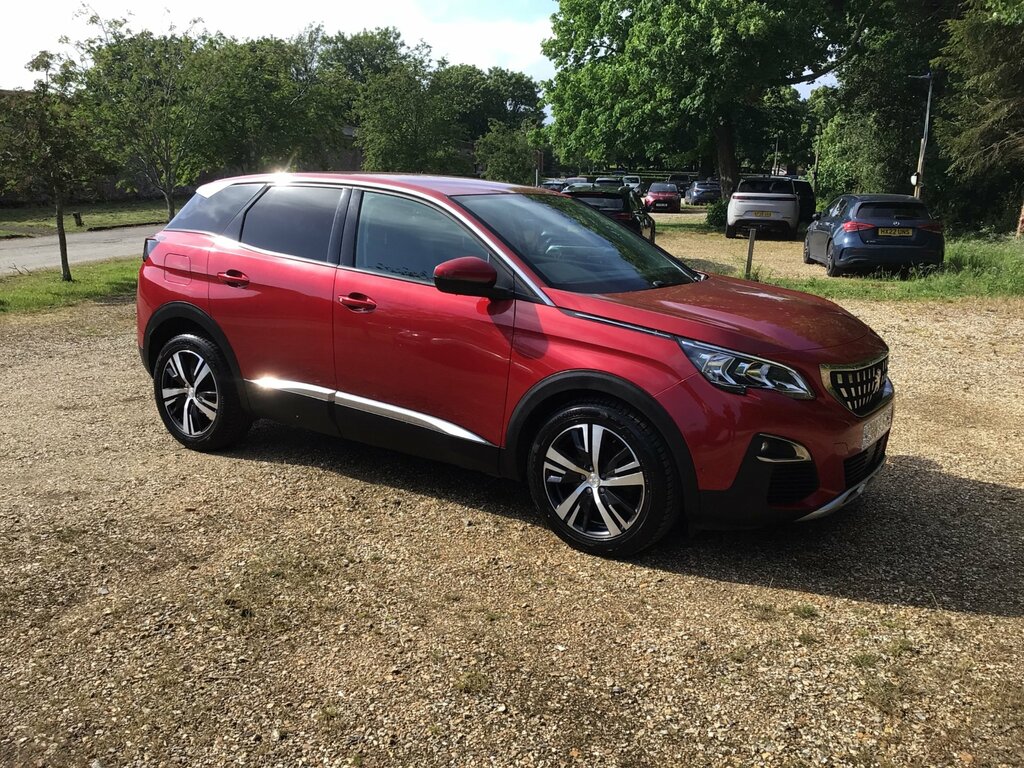 Peugeot 3008 1.6 Bluehdi Allure Suv Euro 6 S KM67SWU Red #2