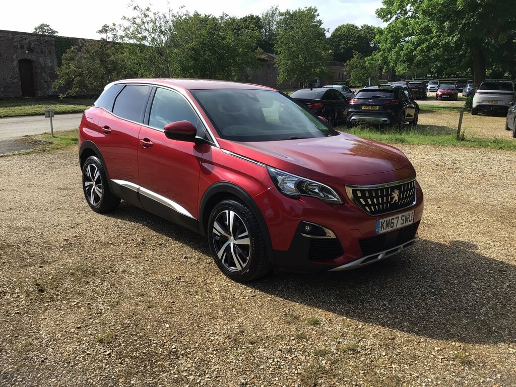 Peugeot 3008 1.6 Bluehdi Allure Suv Euro 6 S Red