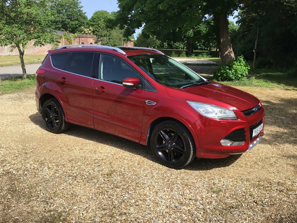 Ford Kuga 2.0 Tdci Titanium X Suv Awd Euro YK16ASN Red #2