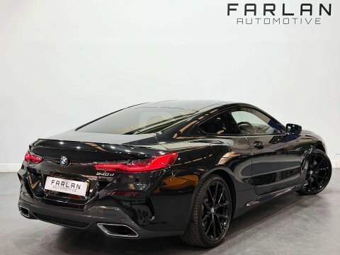 BMW 8 Series Gran Coupe 3.0 840D Coupe Black #3
