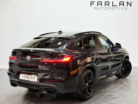 BMW X4 3.0 M40d Suv Black #4