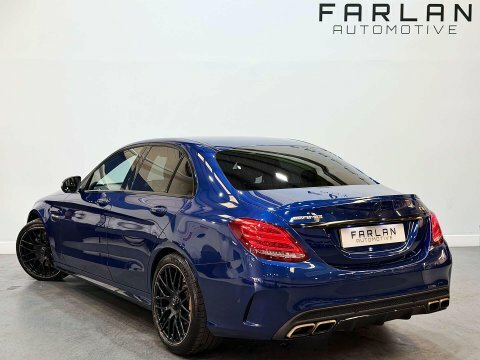 Mercedes-Benz C Class 4.0 C63 V8 Blue #5