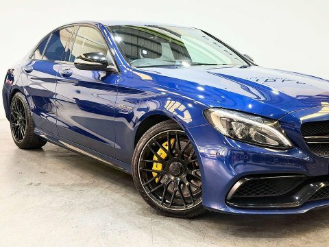 Mercedes-Benz C Class 4.0 C63 V8 Blue #6