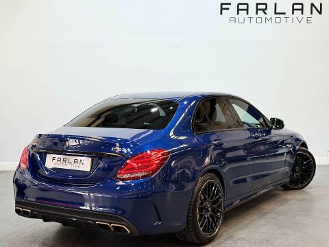 Mercedes-Benz C Class 4.0 C63 V8 Blue #4
