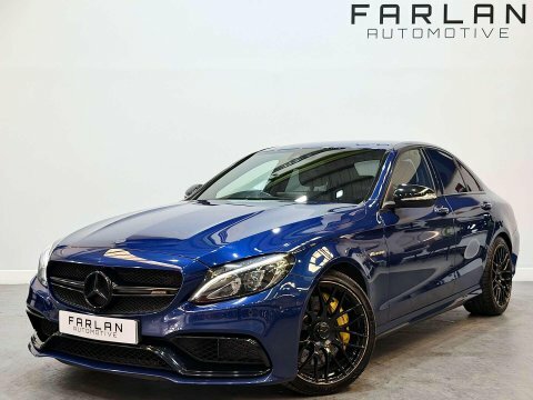 Mercedes-Benz C Class 4.0 C63 V8 Blue #3