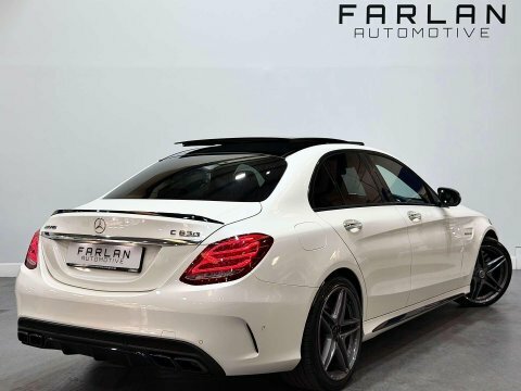Mercedes-Benz C Class 4.0 C63 V8 White #4