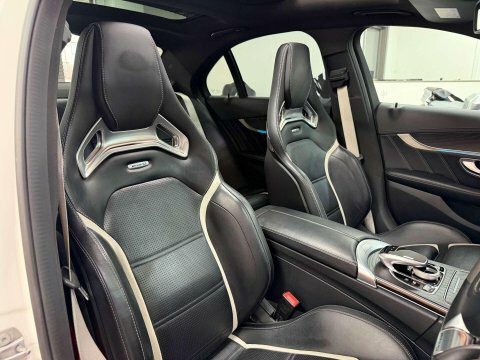 Mercedes-Benz C Class 4.0 C63 V8 White #6