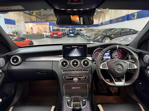 Mercedes-Benz C Class 4.0 C63 V8 White #2