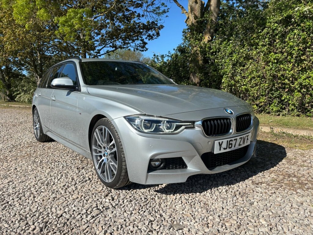 BMW 3 Series 2L M Sport YJ67ZWT Silver #3