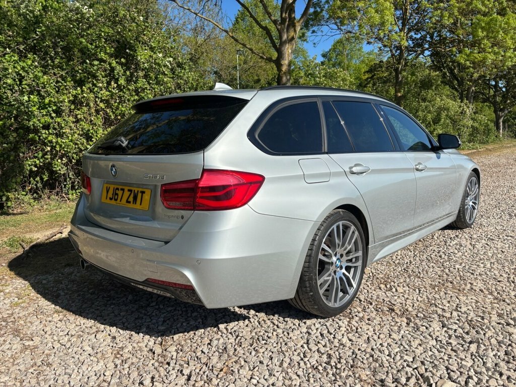BMW 3 Series 2L M Sport YJ67ZWT Silver #4