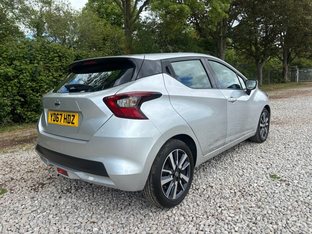 Nissan Micra 1L Acenta YB67HBZ Silver #4