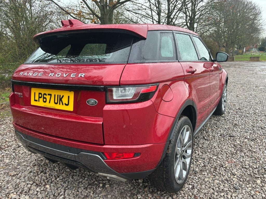 Land Rover Range Rover Evoque 2L Hse Dynamic LP67UKJ Red #4