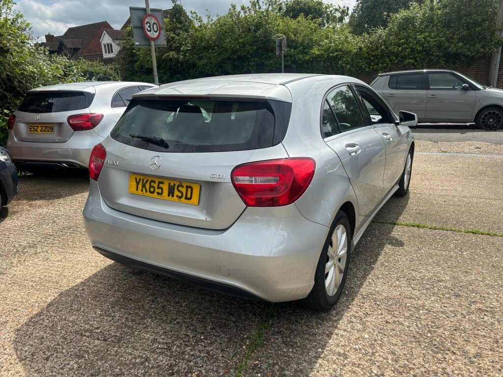 Mercedes-Benz A Class Hatchback YK65WSD Silver #4