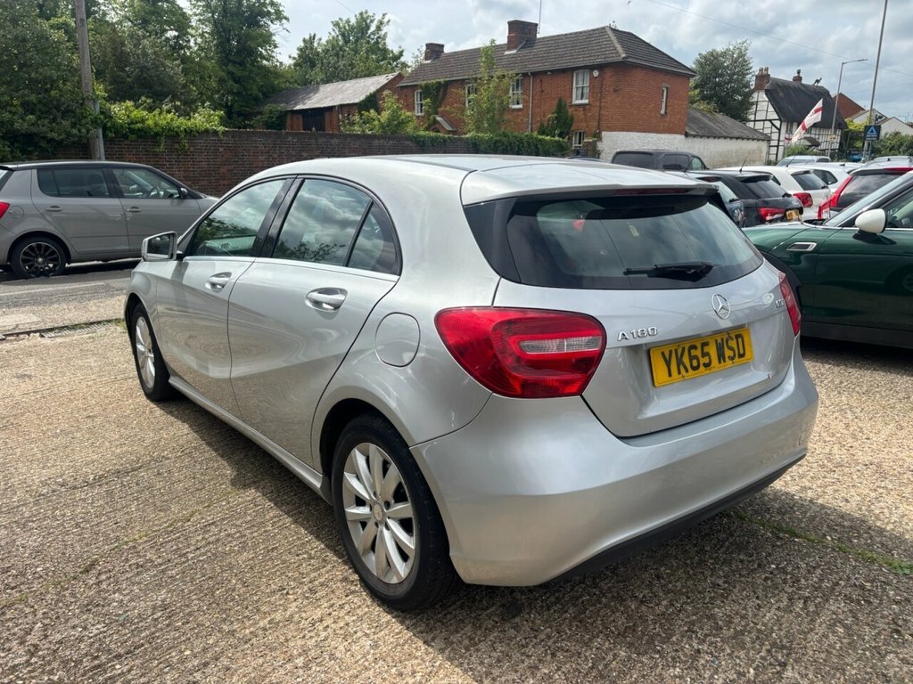 Mercedes-Benz A Class Hatchback YK65WSD Silver #5