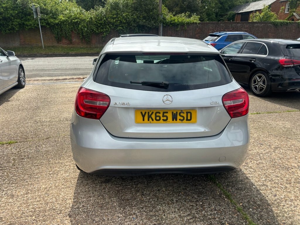 Mercedes-Benz A Class Hatchback YK65WSD Silver #6