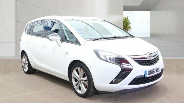 Vauxhall Zafira Tourer 1.4L Sri White