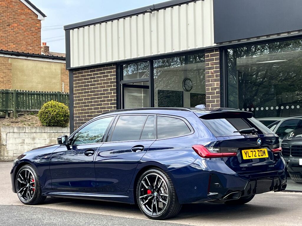BMW 3 Series M340d 3.0 Mht Xdrive Touring 340Ps YL72ZDM Blue #4