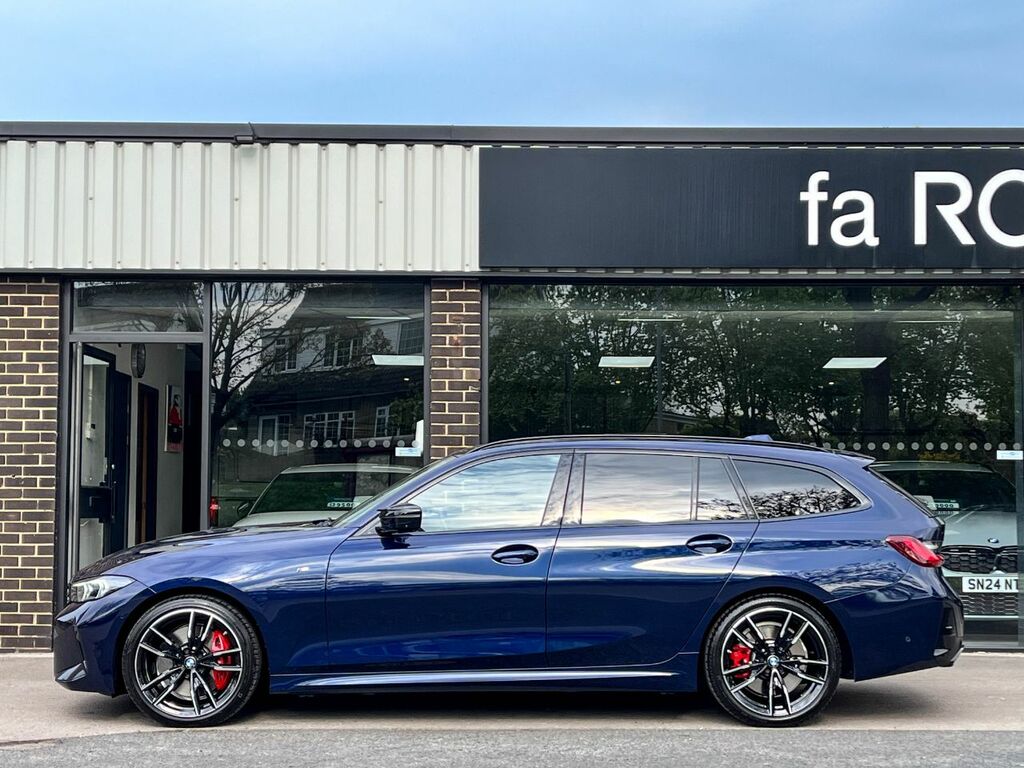 BMW 3 Series M340d 3.0 Mht Xdrive Touring 340Ps YL72ZDM Blue #3