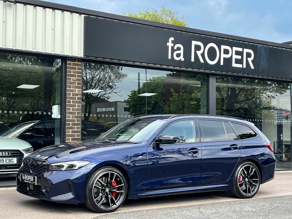 BMW 3 Series M340d 3.0 Mht Xdrive Touring 340Ps YL72ZDM Blue #2
