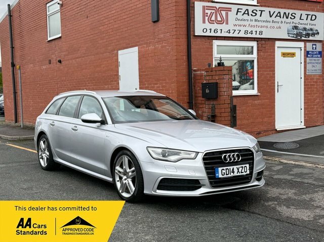 Audi A6 Avant 2.0 Tdi S Line Ultra Estate S Tronic Euro 6 190 Bh Silver