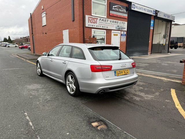 Audi A6 Avant 2.0 Tdi S Line Ultra Estate S Tronic Euro 6 190 Bh Silver #4