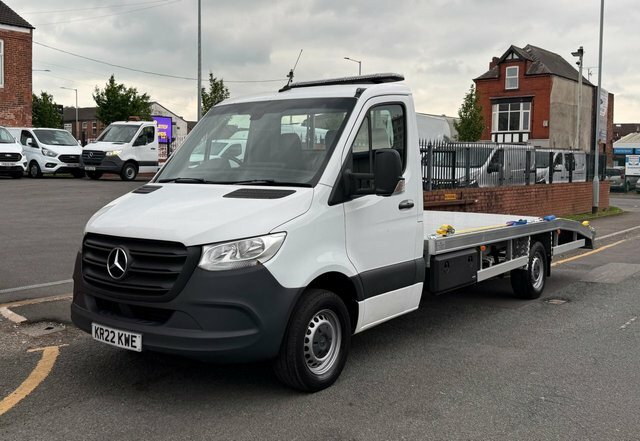 Mercedes-Benz Sprinter 2.0 315 Cdi Lwb Progressive Vehicle Transporter Re KR22KWE White #2