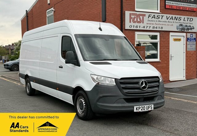 Mercedes-Benz Sprinter 2.1 316 Cdi Lwb High Roof 160 Bhp White