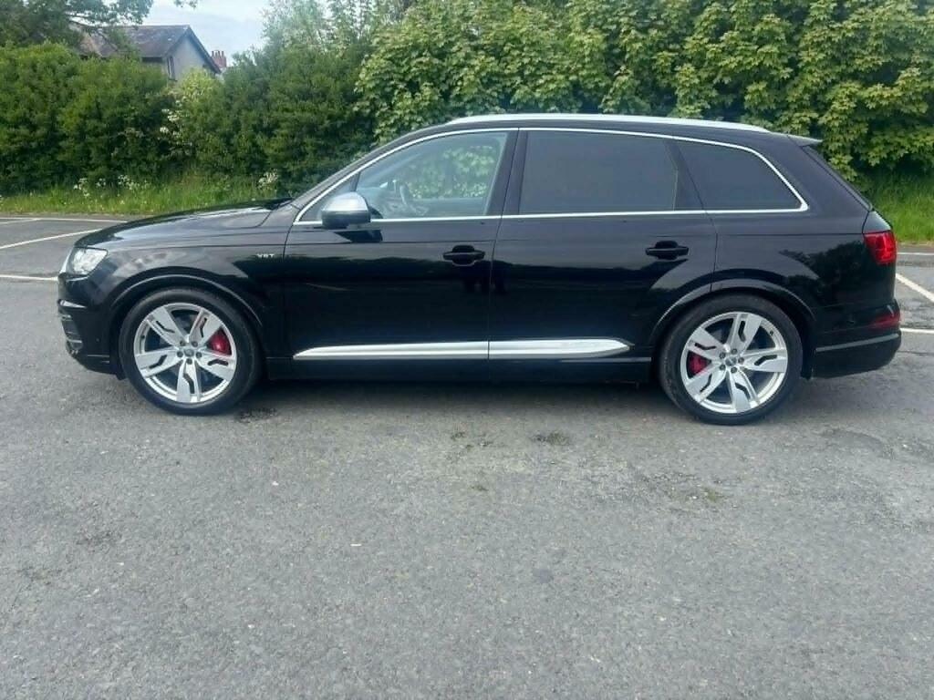 Audi SQ7 4.0 Tdi V8 Tiptronic Quattro Euro 6 S S Black #5