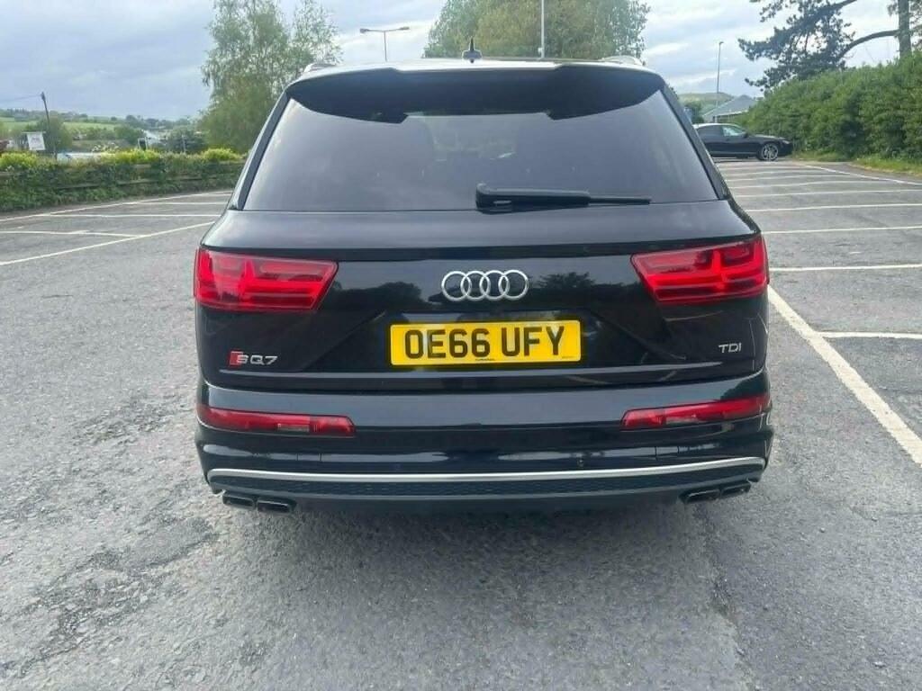 Audi SQ7 4.0 Tdi V8 Tiptronic Quattro Euro 6 S S Black #6