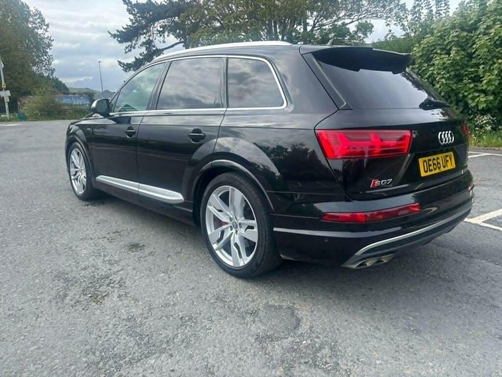 Audi SQ7 4.0 Tdi V8 Tiptronic Quattro Euro 6 S S Black #4