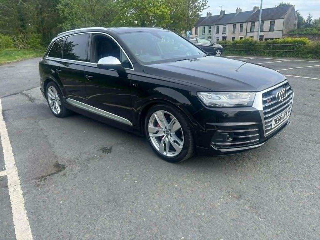 Audi SQ7 4.0 Tdi V8 Tiptronic Quattro Euro 6 S S Black #3