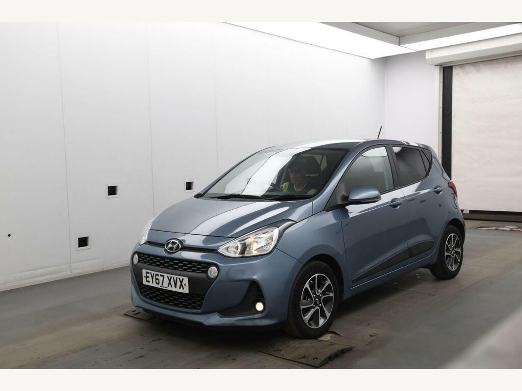 Hyundai I10 1.0 Premium Euro 6 EY67XVX Blue #2