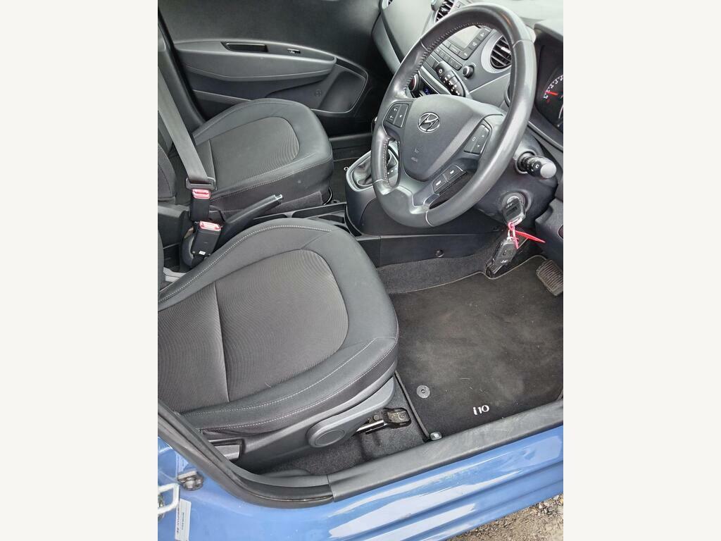 Hyundai I10 1.2 Premium Euro 6 RE17WGK Blue #3