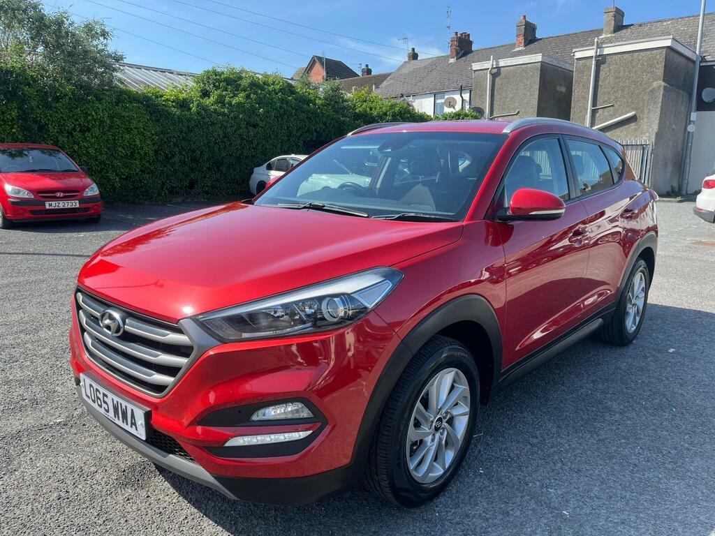Hyundai Tucson 1.7 Crdi Blue Drive Se Nav Euro 6 S S L065WWA Red #4