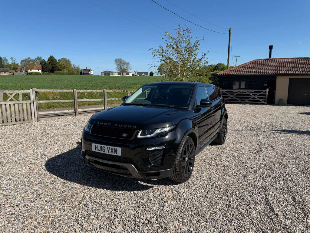 Land Rover Range Rover Evoque 2.0 Range Rover Evoque Hse Dynamic Td4 4Wd Black