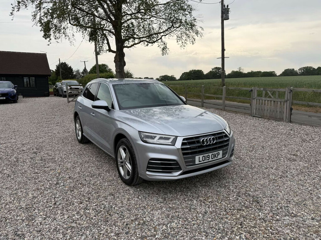 Audi Q5 2.0 Q5 S Line 40 Tdi Quattro 4Wd Suv Silver