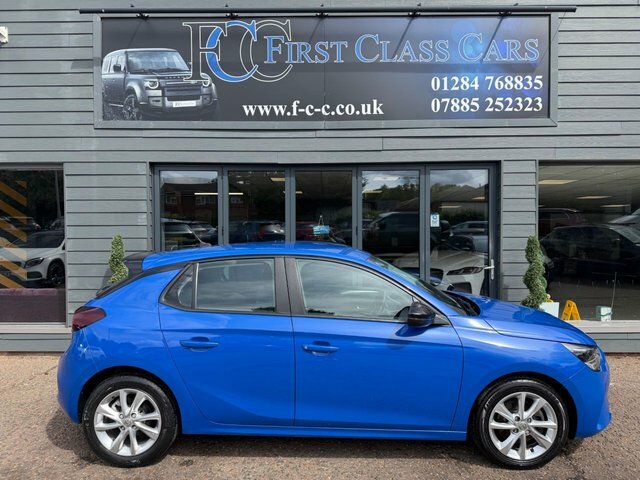 Vauxhall Corsa 1.2 Turbo Se Premium Hatchback Eur Blue