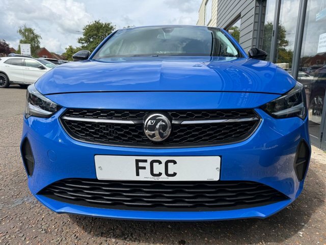 Vauxhall Corsa 1.2 Turbo Se Premium Hatchback Eur FD70ZKA Blue #6