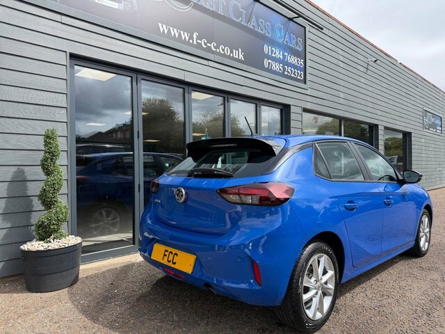 Vauxhall Corsa 1.2 Turbo Se Premium Hatchback Eur FD70ZKA Blue #5