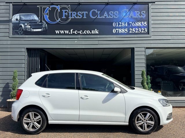 Volkswagen Polo 1.2 Tsi Bluemotion Tech Match Hatchback AO66YWY White #2