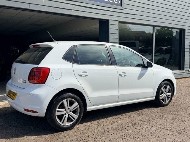 Volkswagen Polo 1.2 Tsi Bluemotion Tech Match Hatchback AO66YWY White #4