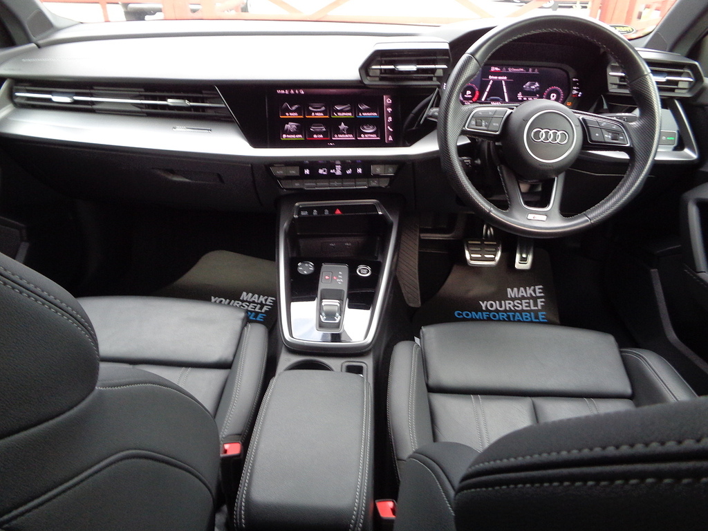 Audi A3 Tfsi S Line MK23DZU Black #3