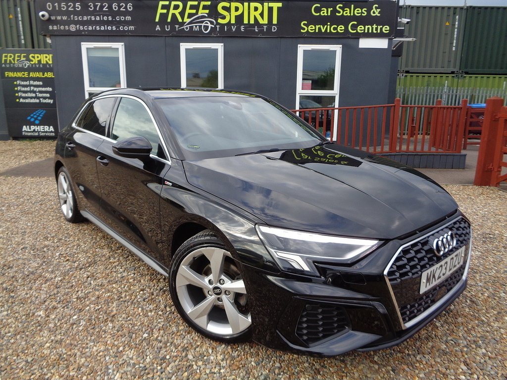 Audi A3 Tfsi S Line Black