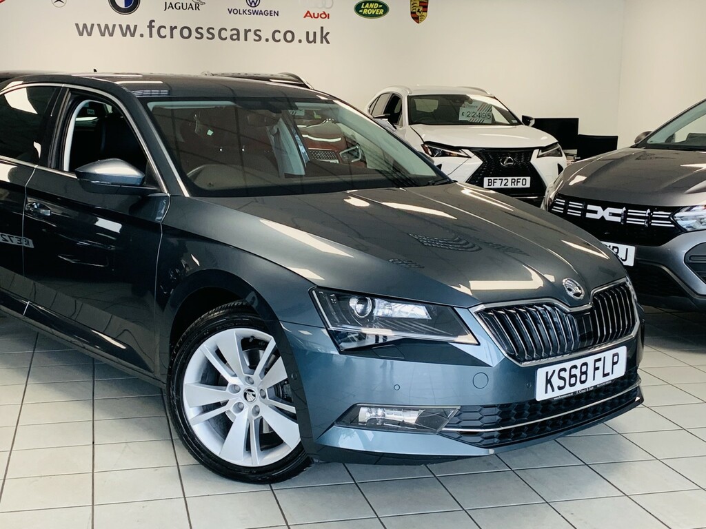 Skoda Superb Hatchback 2.0 Tdi Se L Executive 201868 Grey #5