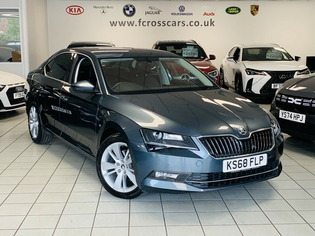 Skoda Superb Hatchback 2.0 Tdi Se L Executive 201868 Grey